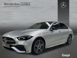 Plata hightech Nuevo 2024 Mercedes C200 AMG line Berlina | 54.900 € (Un poco caro)