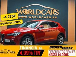 Rojo Usado 2020 Alfa Romeo Stelvio Executive SUV | 26.475 € (Precio justo)
