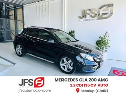 Negro Usado 2018 Mercedes GLA200 AMG SUV | 25.900 €