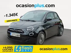 Negro Usado 2023 Fiat 500e Icon Utilitario | 14.800 € (Buen precio)