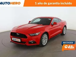 Rojo Usado 2016 Ford Mustang Basis Coupe | 31.199 € (Precio justo)