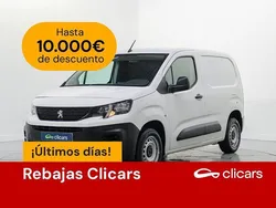 Blanco Usado 2021 Peugeot Partner S Monovolumen | 11.990 € (Un poco caro)