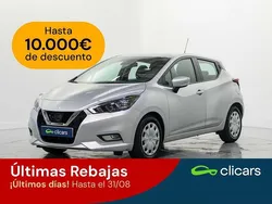 Plateado Usado 2022 Nissan Micra Acenta Utilitario | 12.390 € (Buen precio)