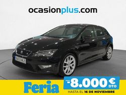 Negro Usado 2016 Seat Leon FR Utilitario | 13.390 € (Precio justo)
