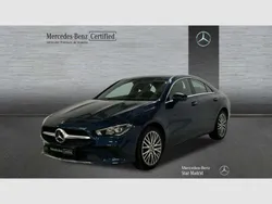 Azul Usado 2021 Mercedes CLA250e Berlina | 31.595 € (Buen precio)