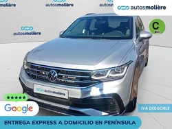 Gris Usado 2021 VW Tiguan R-line SUV | 32.890 € (Un poco caro)