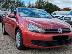 Naranja Usado 2015 VW Golf Cabriolet Descapotable | 12.900 € (Precio justo)