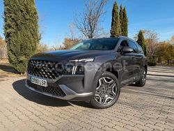 Gris Usado 2021 Hyundai Santa Fe Style SUV | 35.990 € (Precio justo)
