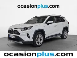 Blanco Usado 2021 Toyota RAV4 Hybrid Luxury SUV | 31.810 € (Buen precio)