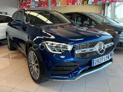 Azul Usado 2021 Mercedes GLC200 SUV | 36.950 € (Precio justo)