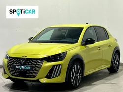 Amarillo Nuevo 2024 Peugeot e-208 GT Utilitario | 32.000 €