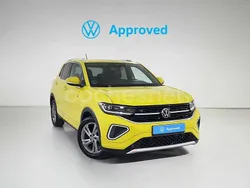 Amarillo Usado 2024 VW T-Cross R-line SUV | 24.800 € (Precio justo)