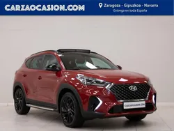 Rojo Usado 2020 Hyundai Tucson N Line SUV | 26.500 € (Precio justo)