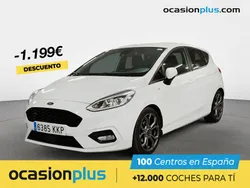 Blanco Usado 2018 Ford Fiesta ST-Line Utilitario | 13.190 € (Un poco caro)