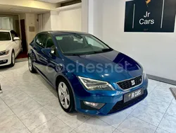 Azul Usado 2014 Seat Leon FR Berlina | 15.990 € (Precio justo)