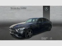 Gris Usado 2022 Mercedes C200 AMG line Berlina | 40.990 € (Precio justo)
