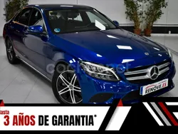 Azul Usado 2020 Mercedes C200 Berlina | 28.500 € (Precio justo)