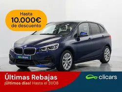 Azul Usado 2021 BMW 225 Active Tourer Monovolumen | 20.490 € (Precio justo)