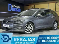 Gris Usado 2019 VW Golf VII Advance Familiar | 17.190 € (Precio justo)