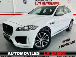 Blanco Usado 2020 Jaguar F-Pace R-Sport SUV | 23.900 € (Precio justo)