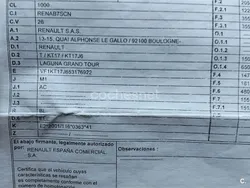 Blanco Usado 2015 Renault Laguna III Bose Edition Familiar | 7800 € (Buen precio)