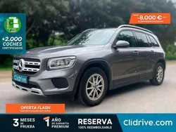 Gris Usado 2021 Mercedes GLB200 SUV | 26.990 € (Super precio)