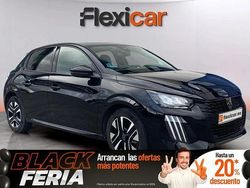 Negro Usado 2024 Peugeot 208 Allure Utilitario | 14.790 € (Precio justo)