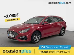 Rojo Usado 2021 Hyundai i30 Familiar | 17.990 € (Precio justo)