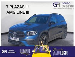 Azul Usado 2022 Mercedes GLB200 AMG line SUV | 38.500 € (Precio justo)