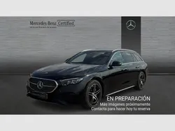 Negro Usado 2024 Mercedes E300 AMG line Familiar | 60.990 € (Buen precio)