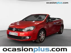 Rojo Usado 2012 VW Golf VII Descapotable | 8750 € (Buen precio)