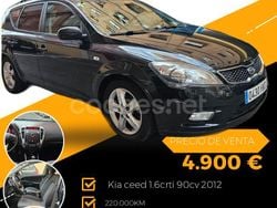 Negro Usado 2012 Kia Ceed Plus Utilitario | 4900 € (Precio justo)