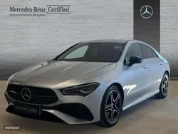 Plata hightech Usado 2024 Mercedes CLA200 AMG line Berlina | 34.990 € (Super precio)