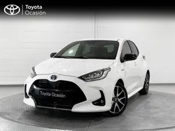 Blanco Usado 2021 Toyota Yaris Hybrid Style Berlina | 18.200 € (Precio justo)