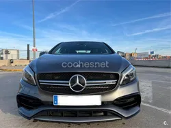Gris / plata Usado 2015 Mercedes A180 AMG line Berlina | 17.500 € (Precio justo)