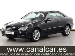 Negro Usado 2008 Mercedes C220 Avantgarde Coupe | 7291 € (Super precio)