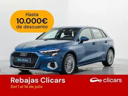 Azul Usado 2022 Audi A3 Sportback e-tron Advanced Berlina | 22.990 € (Precio justo)