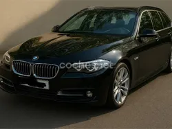 Marrón Usado 2017 BMW 518 Luxury Line Familiar | 15.900 € (Buen precio)