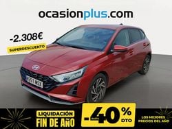 Rojo Usado 2024 Hyundai i20 | 19.450 € (Precio justo)