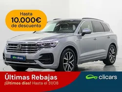 Plateado Usado 2021 VW Touareg R-line SUV | 42.790 € (Precio justo)