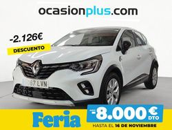 Blanco Usado 2021 Renault Captur Zen SUV | 16.790 € (Precio justo)