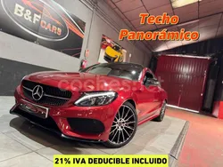 Granate Usado 2017 Mercedes C300 Coupe | 27.990 € (Precio justo)
