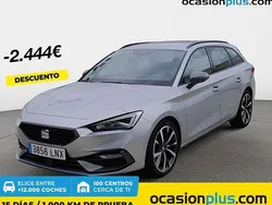 Gris plata Usado 2021 Seat Leon ST FR Familiar | 18.591 € (Buen precio)