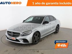 Gris Usado 2020 Mercedes C200 AMG line Berlina | 27.999 € (Precio justo)
