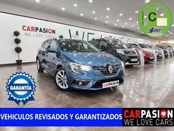 Azul Usado 2018 Renault Mégane GrandTour LIMITED Familiar | 11.300 € (Precio justo)