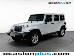 Blanco Usado 2015 Jeep Wrangler Unlimited Sahara SUV | 38.990 € (Precio justo)