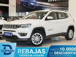 Blanco Usado 2020 Jeep Compass Longitude SUV | 17.090 € (Precio justo)