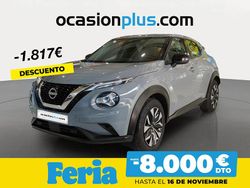 Gris Usado 2024 Nissan Juke Acenta SUV | 19.450 € (Precio justo)