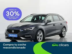 Gris Usado 2021 Seat Leon ST FR Familiar | 18.390 € (Precio justo)