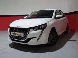 Blanco Usado 2022 Peugeot 208 Active Utilitario | 11.450 € (Buen precio)